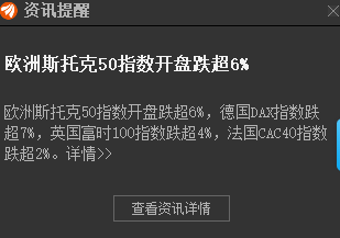 Market reaction to false rumor