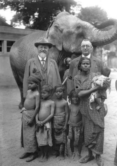 Congolese Village exhibit